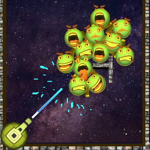 Zombie shooter 2 : Green zombie shooter game icon