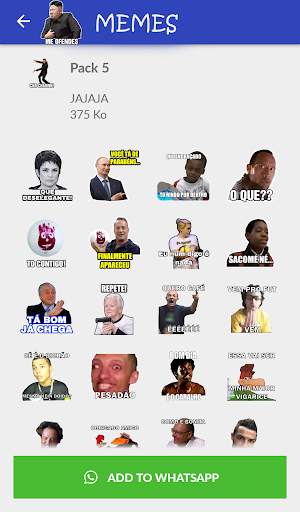 😂 Memes con Frases Stickers para WhatsApp 2020 screenshot 3