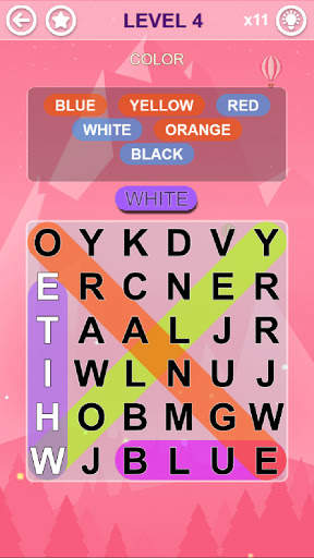 Crossword Search - Classic Find Hidden Word Game screenshot 1