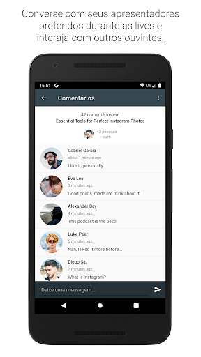 Spreaker Podcast Player - App para ouvir podcasts screenshot 5