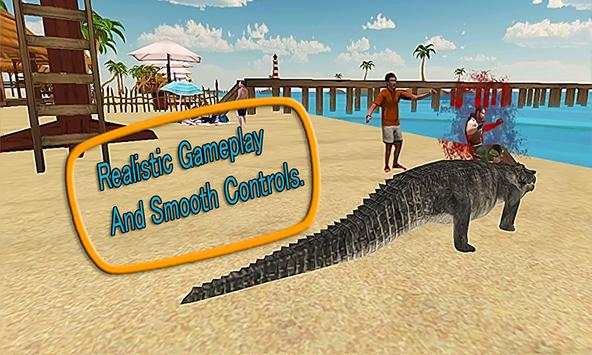Angry Crocodile Revenge स्क्रीनशॉट 2