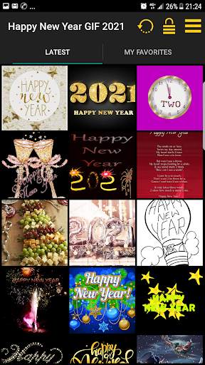 Happy New Year 2021 GIF screenshot 8