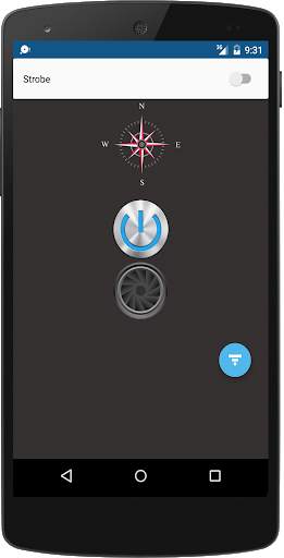 Torch FlashLight with Compass screenshot 1