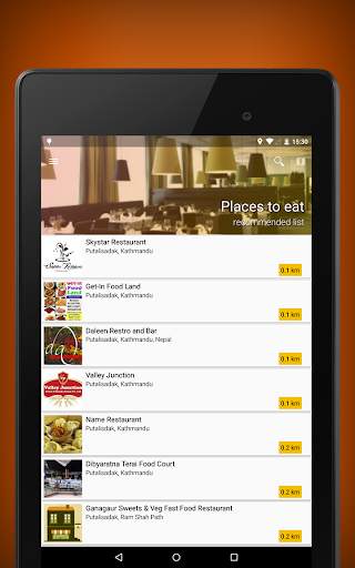 Yellow App : Restaurants App screenshot 11