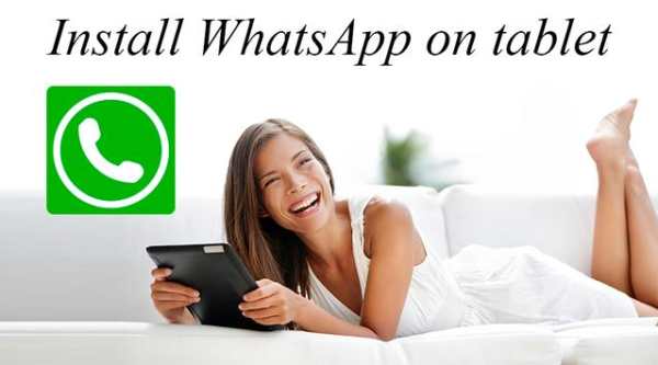 Set WhatsApp on tablet screenshot 2