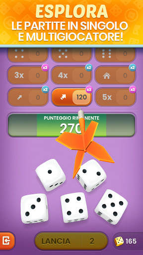 Golden Roll: Il gioco di dadi Yahtzee screenshot 5