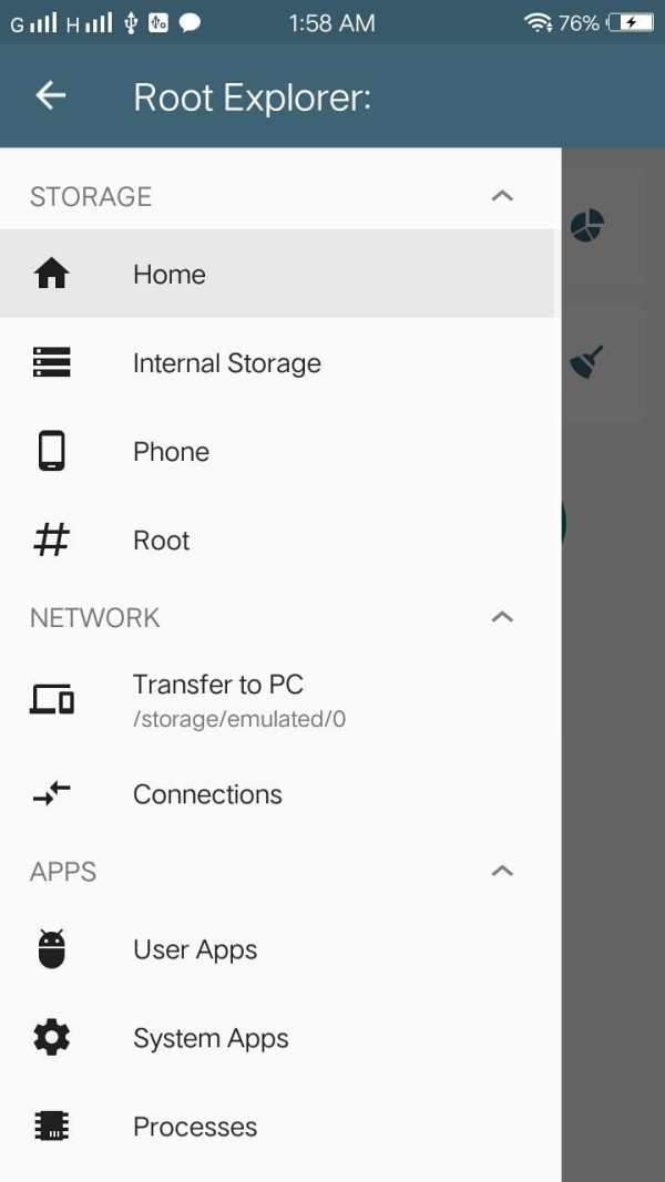 Root Explorer screenshot 1