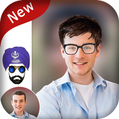 Man Hair,Beard,Mustache Style : Man Photo Editor icon