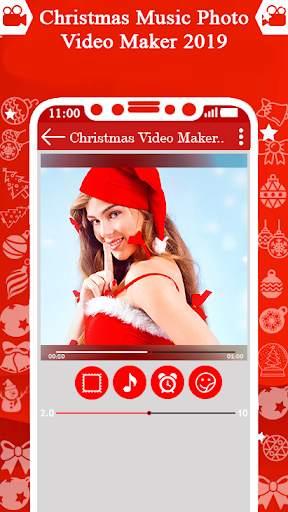 Christmas Music Photo Video Maker 2019 screenshot 5