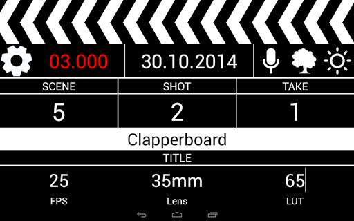 Clapboard 4 تصوير الشاشة