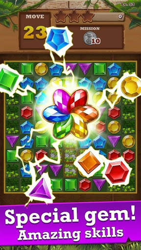 Magic Gems: Match 3 Jewel Crush Puzzles screenshot 1