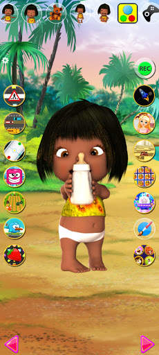 Talking Emily Baby Girl Games screenshot 2