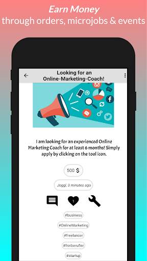 Earn money with: SHELP - Share & Help स्क्रीनशॉट 2