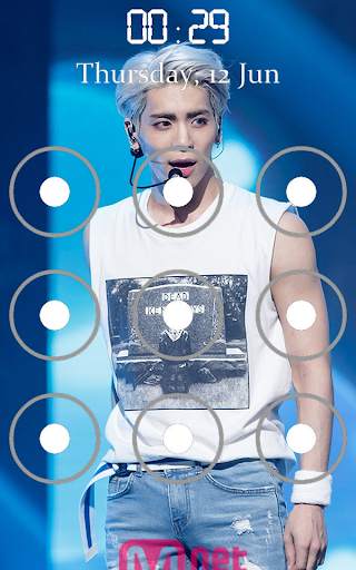 Jonghyun Pattern Lock Screen 3 تصوير الشاشة