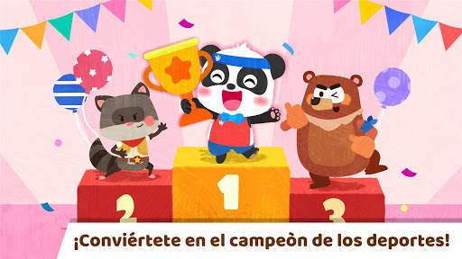 Campeón de Deportes del Pequeño Panda screenshot 5