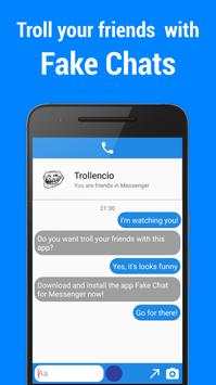 Simulador chat fake screenshot 2