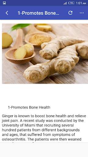 Benefits of Ginger screenshot 3