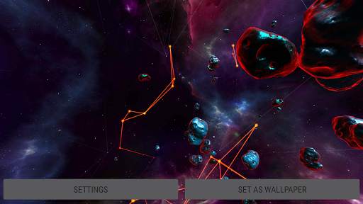 Sci_Fi Particle Plexus 3D Live Wallpaper screenshot 19