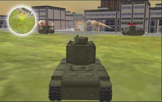 Dino World Tank Simulator Crazy world war 2 Battle screenshot 5