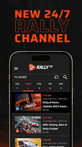 Rally TV screenshot 4