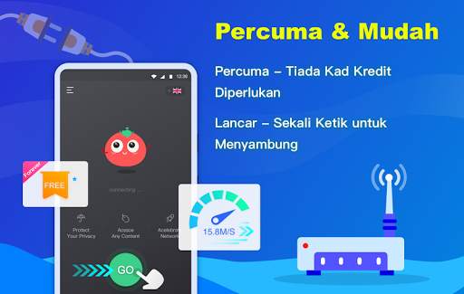 Free VPN Tomato | VPN Hotspot Percuma Terpantas screenshot 2