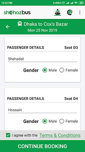 Shohoz - Buy Bus Tickets screenshot 5