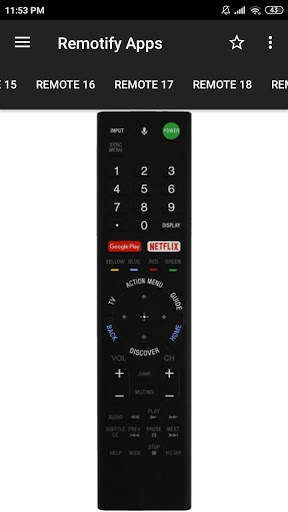 Sony TV Remote Control (20 in 1) screenshot 8