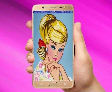 Barbie Doll Coloring Pages Drawing screenshot 4