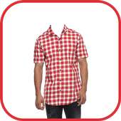 Man Check Shirt Photo Suit Editor on 9Apps