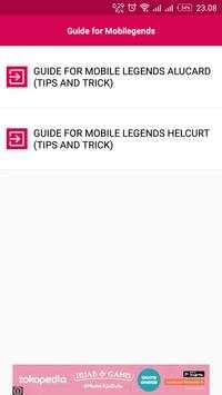 GUIDE FOR MOBILEGENDS screenshot 4