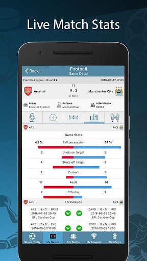 Score24 - Live Score Tracker screenshot 3