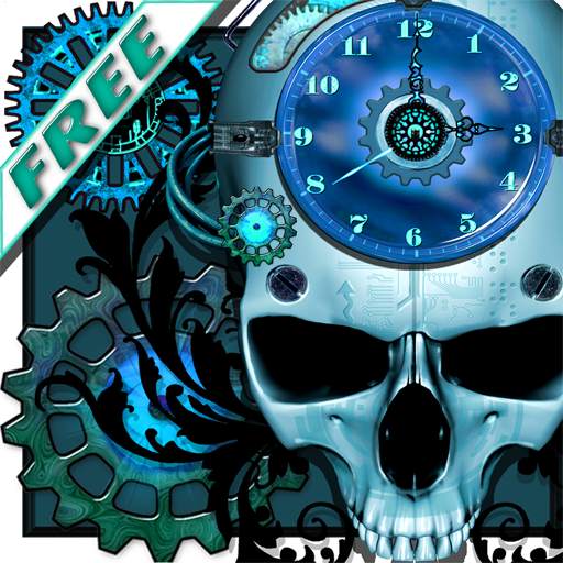 Steampunk Clock Free Wallpaper 1.0