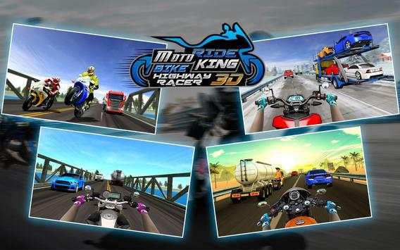 Moto Rider King – Bike Highway Racer 3D screenshot 7