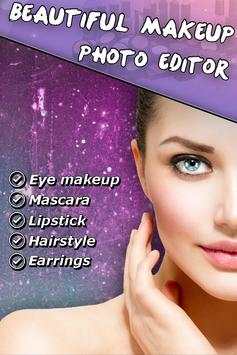 Beautiful Makeup Photo Editor screenshot 1