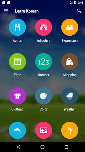 Learn Korean screenshot 1