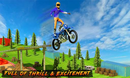 Racing on Bike - Moto Stunt screenshot 5