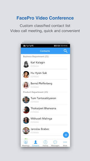 FacePro Video Conference screenshot 3