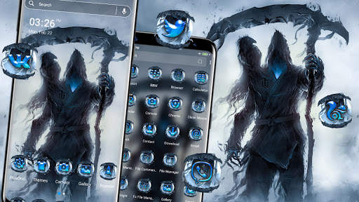 Grim Reaper Launcher Theme screenshot 1