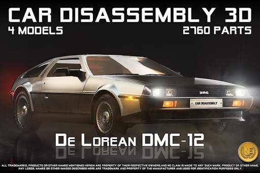 Car Disassembly 3D screenshot 2