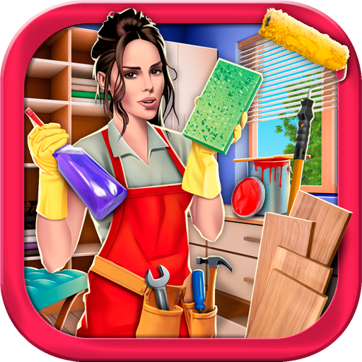 House Cleaning Hidden Object Game – Home Makeover icon