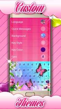 Love Pink Keyboard Themes screenshot 2