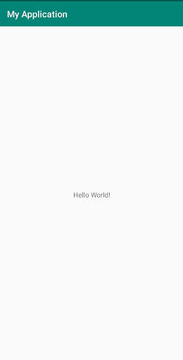 My Application screenshot 1