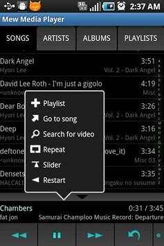 Mew Media Player screenshot 2
