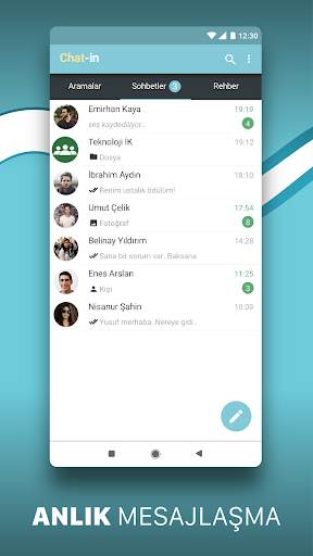 Chat-in Anlık Mesajlaşma screenshot 3