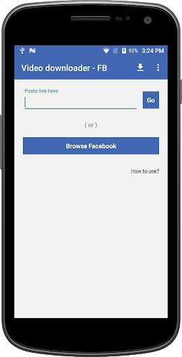 Video Downloader for Facebook screenshot 1