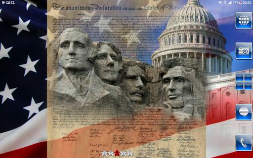 Free Independence Day Go Launcher theme screenshot 10