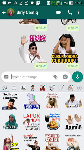 Stiker WA Lucu Untuk Whatsapp WAstickerApps screenshot 5