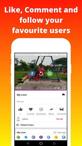 FunStatus - videos, images status share & download screenshot 5