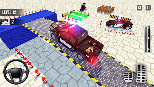 Police Prado Car Parking 3D screenshot 3