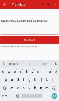 Master Kamus Inggris Indonesia screenshot 3
